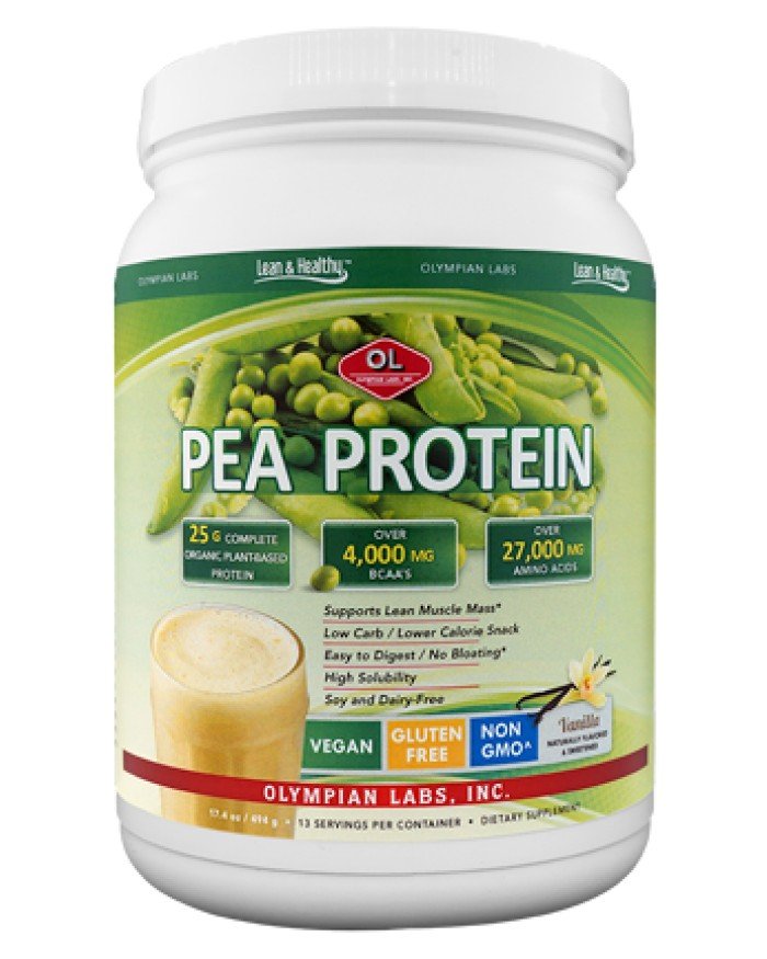 Olympian Labs Pea Protein Vanilla 494 gm Powder