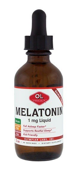 Olympian Labs Melatonin 1 mg 2 fl oz Liquid