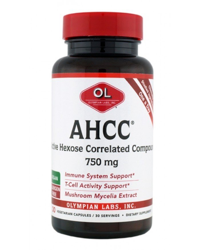 Olympian Labs AHCC 750 mg 30 Capsule