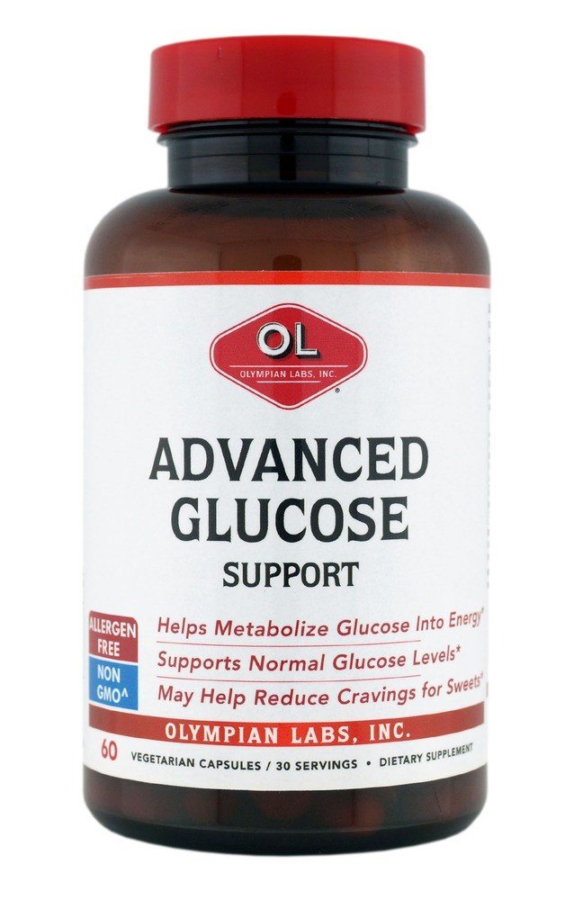 Olympian Labs Advanced Glucose Support 502 mg 60 Capsule