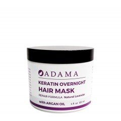 Zion Health Adama Minerals Keratin Hair Mask Lavender 4 oz Liquid