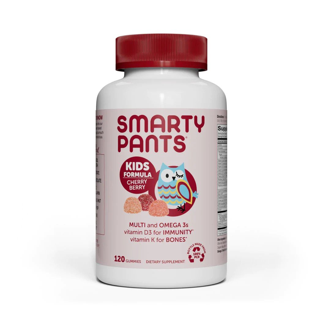 SmartyPants Kids Formula Cherry Berry 120 Gummy