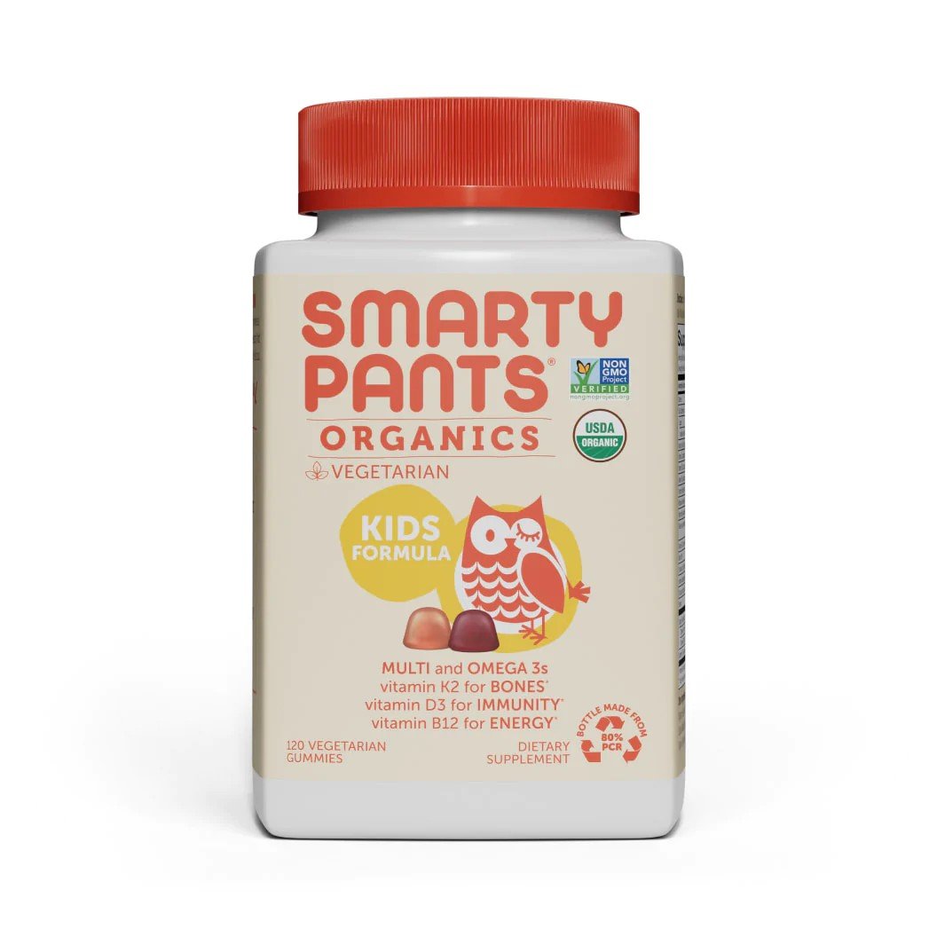 SmartyPants Organic Kids Formula 120 Gummy
