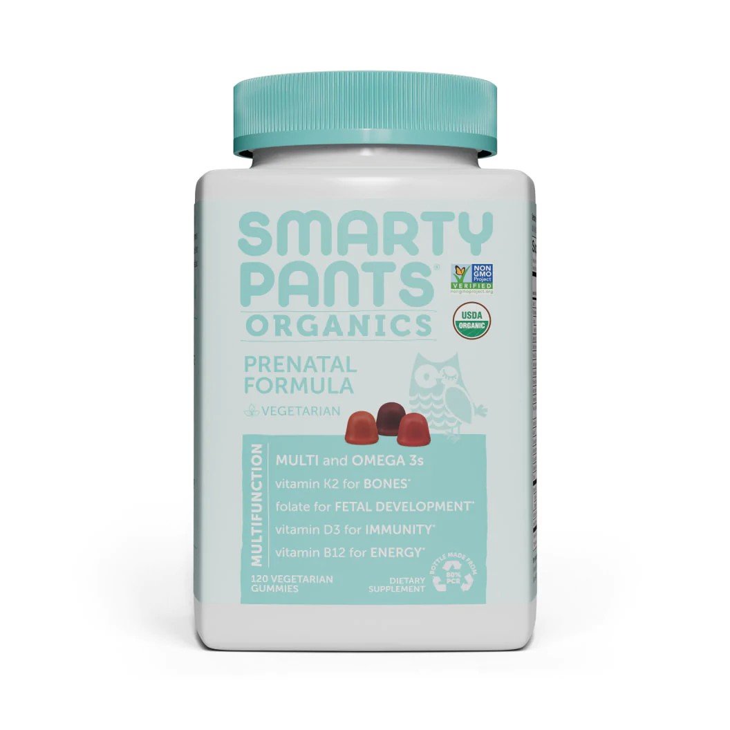 SmartyPants Organic Prenatal Formula 120 Gummy