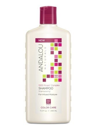 Andalou Naturals 1000 Roses Complex Color Care Shampoo 11.5 oz Liquid