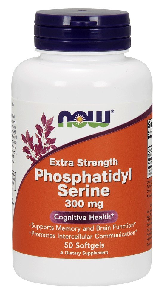 Now Foods Extra Strength Phosphatidyl Serine 300 mg 50 Softgel