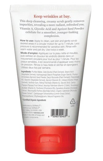 Derma-E Hydrating Scrub with Hyaluronic Acid 4 oz Liquid