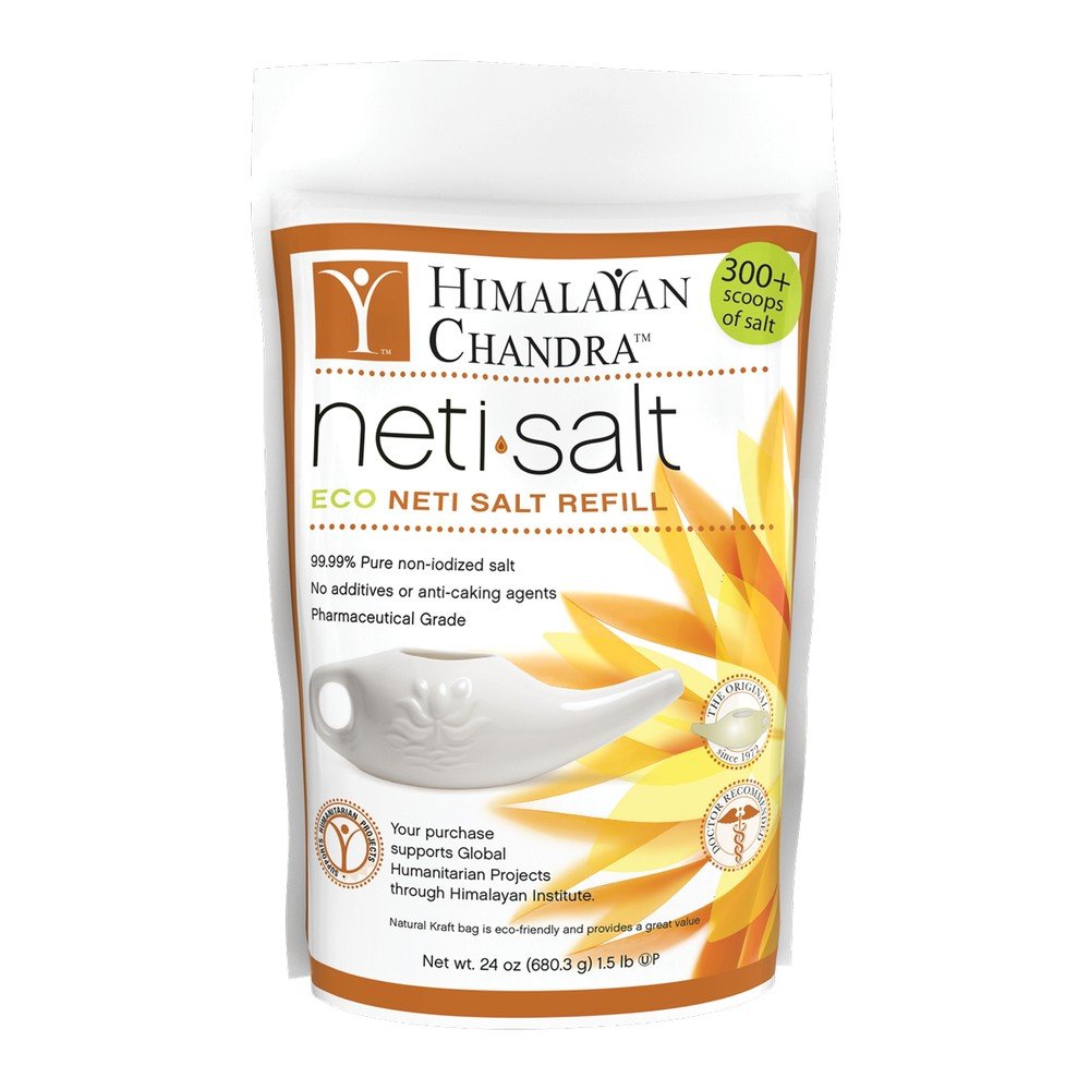 Himalayan Chandra Eco Refill Neti Salt 1.5 lb Bag