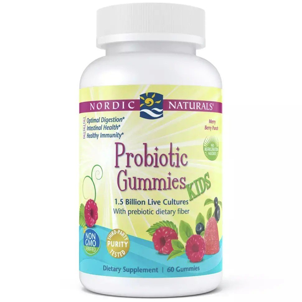 Nordic Naturals Nordic Probiotic Gummies Kid 60 Capsule