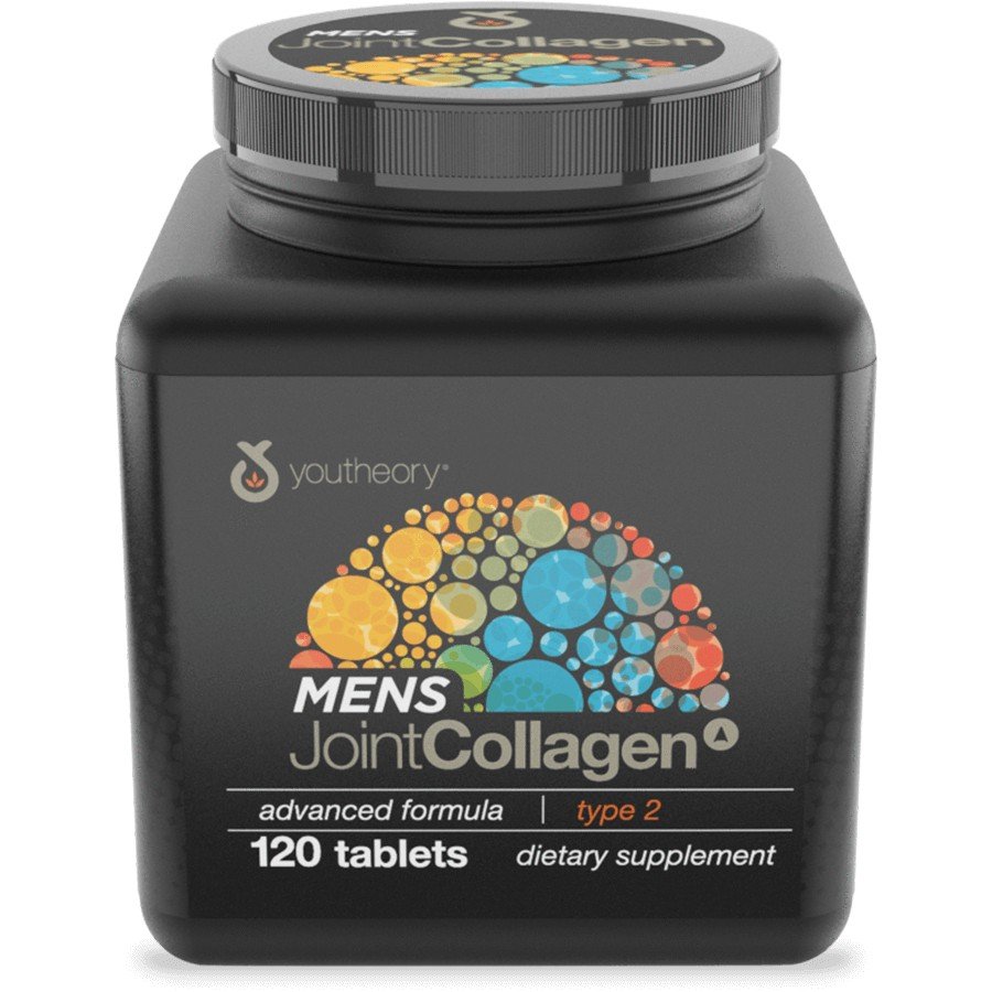 Youtheory Men&#39;s Joint Collagen Advanced 120 Tablet