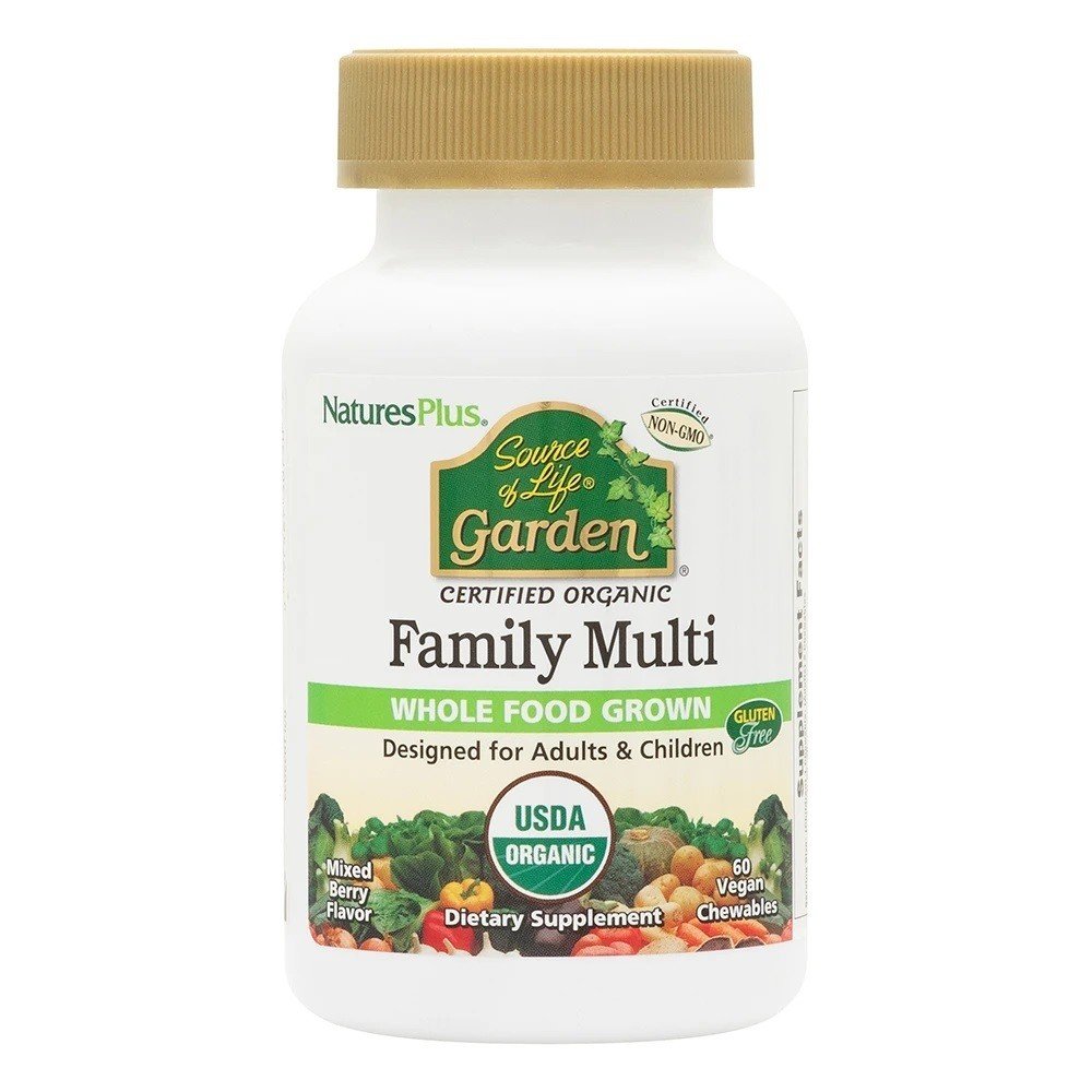 Nature's Plus Source Of Life Garden Family Multi 60 Chewable