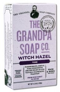Grandpa Soap Company Witch Hazel Bar 4.25 Bar Soap