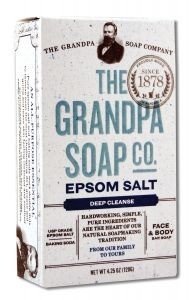 Grandpa Soap Company Epsom Salt Soap 4.25 Bar Soap