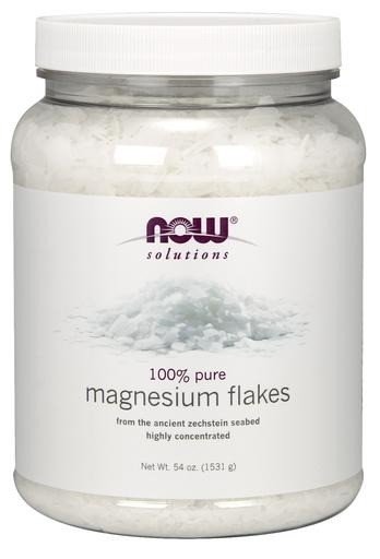 Now Foods Solutions Magnesium Flakes 54 oz Flakes