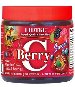 LIDTKE Berry-C Powder Sweet 100 gram Capsule