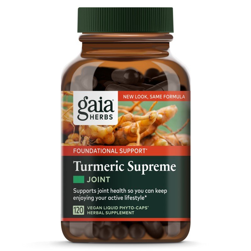 Gaia Herbs Turmeric Supreme Joint 120 Capsule