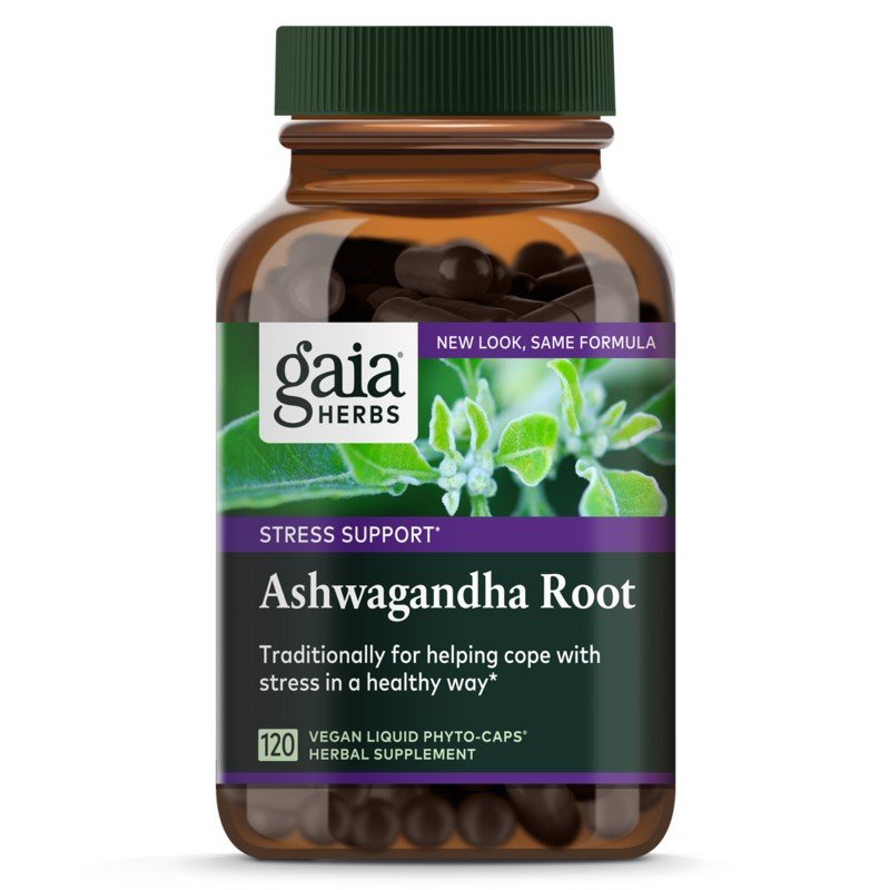 Gaia Herbs Ashwaganha Root 120 Capsule