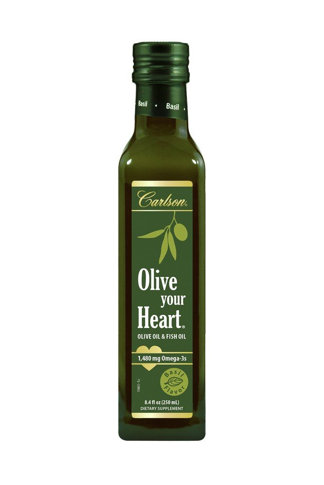 Carlson Laboratories Olive your Heart Basil 250 ml Liquid