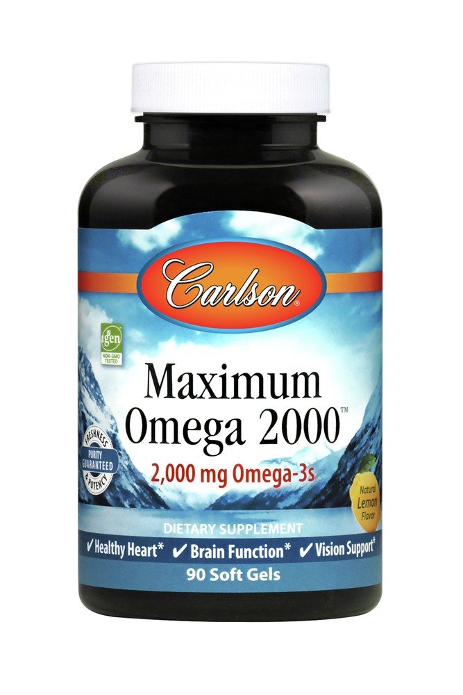 Carlson Laboratories Maximun Omega 2000 90 Softgel