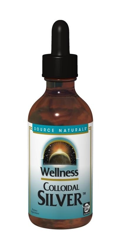 Source Naturals, Inc. Wellness Colloidal Silver 45 PPM Liquid 8 fl oz Liquid