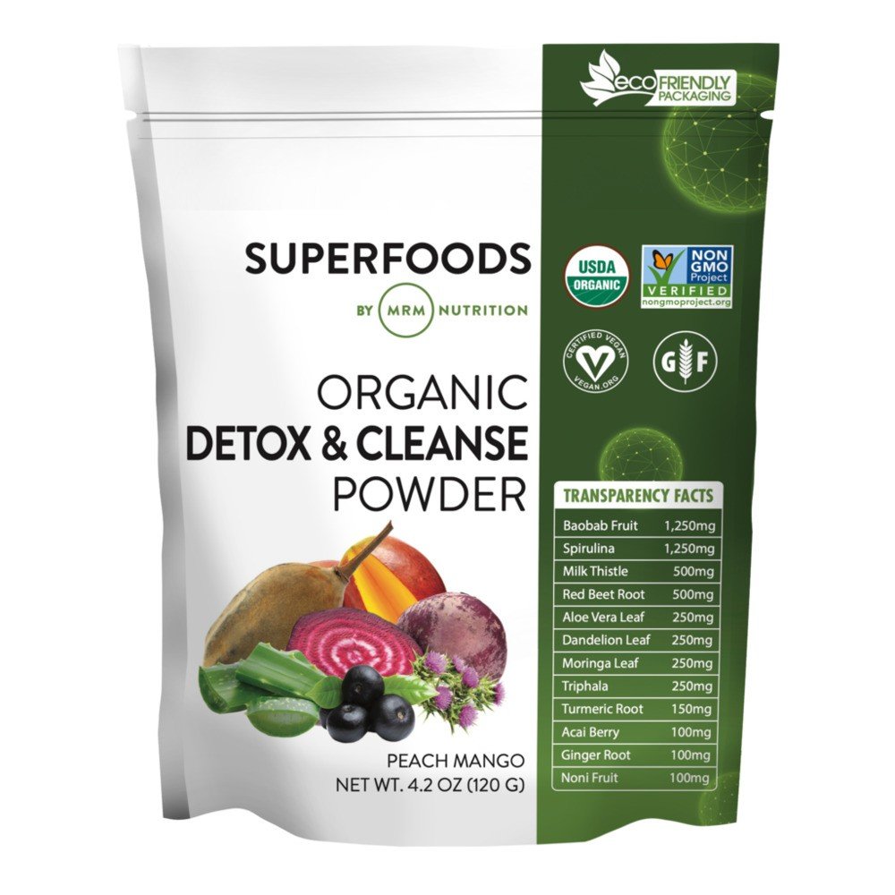 MRM (Metabolic Response Modifiers) Super Foods - Detox & Cleanse 120 g Powder