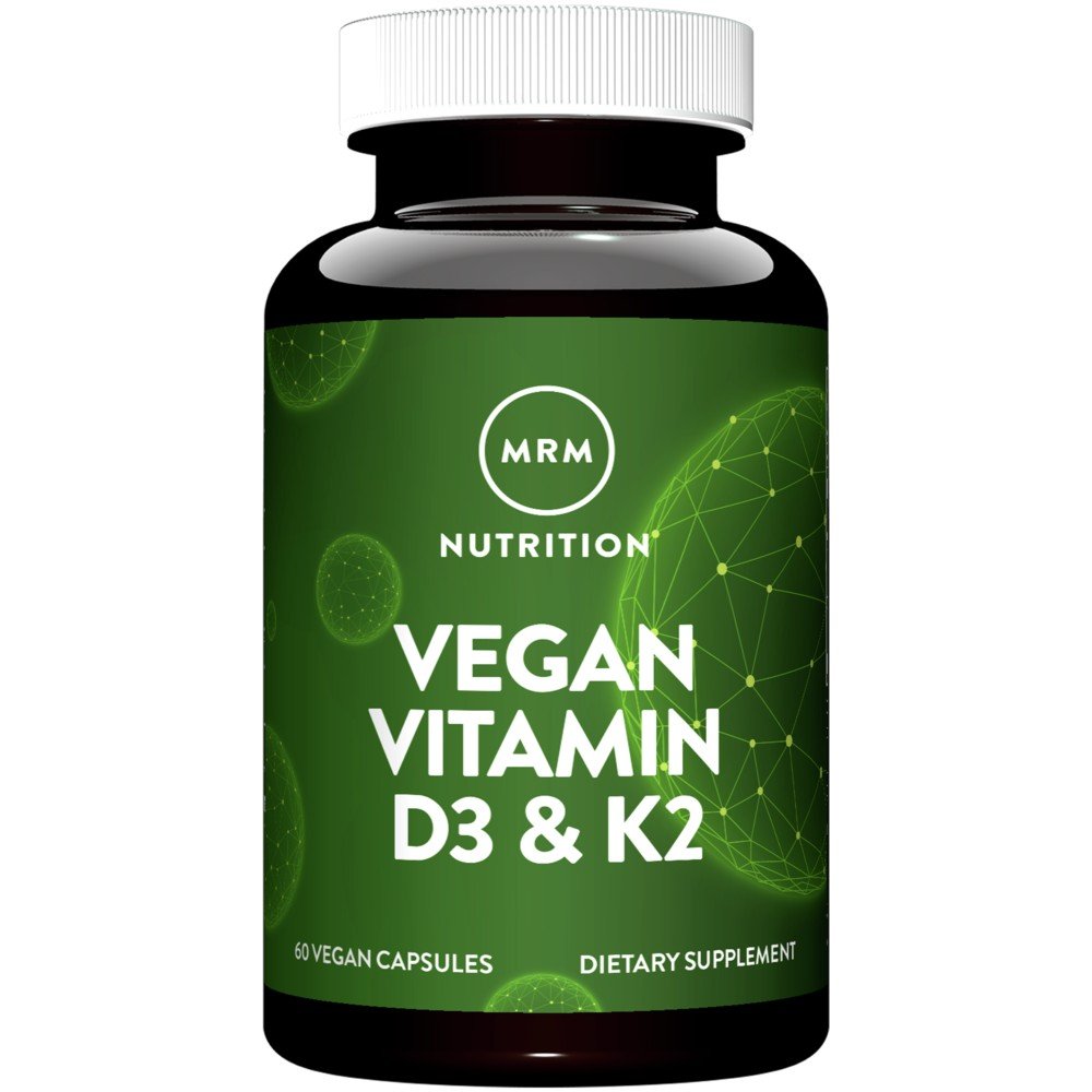 MRM (Metabolic Response Modifiers) Vegan Vitamin D3 &amp; K2 60 VegCap