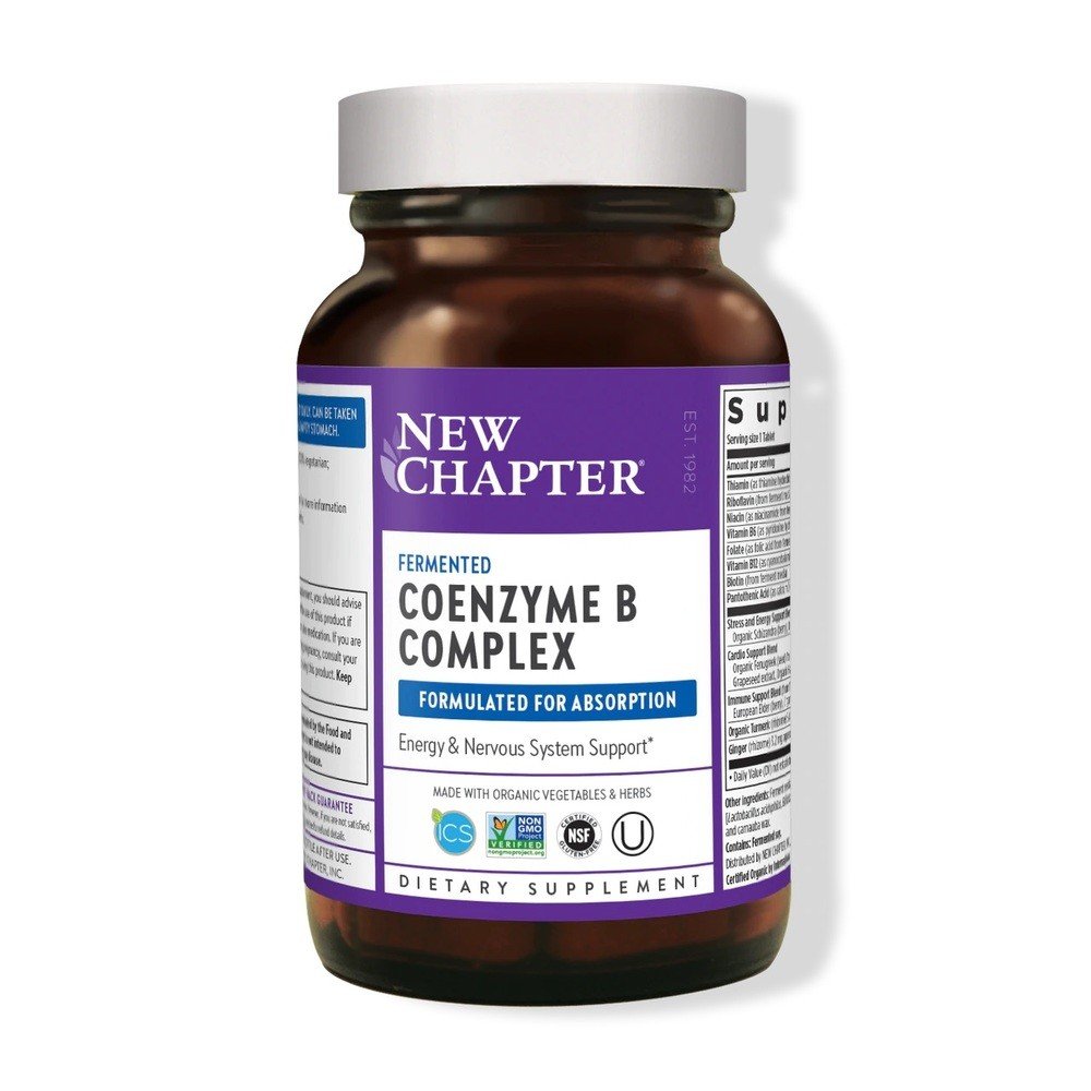 New Chapter Fermented Coenzyme B Complex 90 Tablet