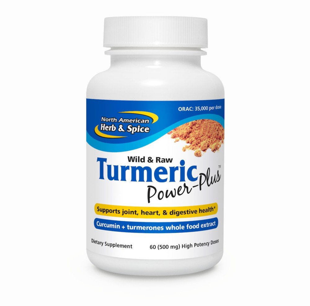 North American Herb & Spice Turmeric Power-Plus 60 Softgel