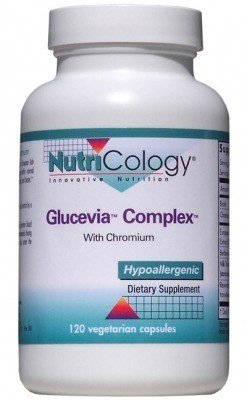 Nutricology Glucevia Complex with Chromium 120 VegCap