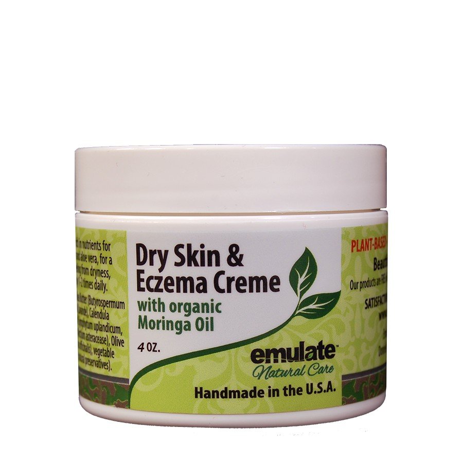 emulate Natural Care Moringa Dry Skin & Eczema Creme 4 oz Cream