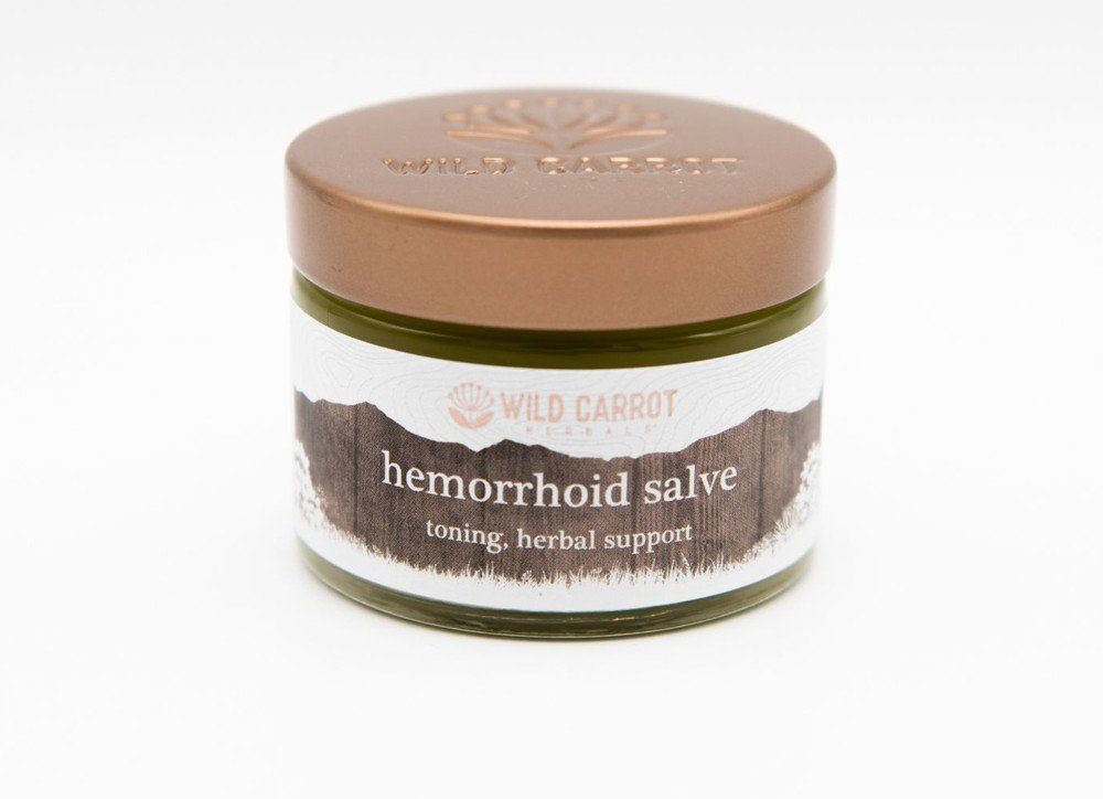 Wild Carrot Herbals Hemorrhoid Salve 30 mL Cream