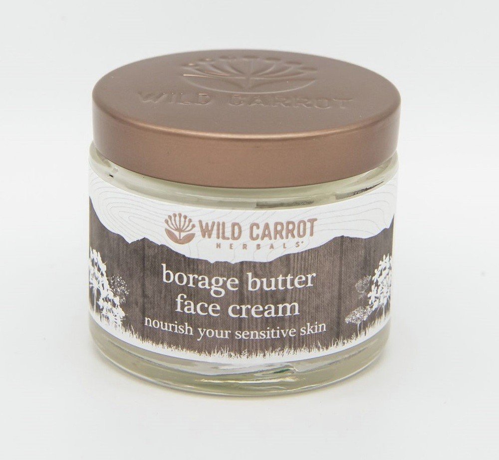 Wild Carrot Herbals Borage Butter Face Cream 60 mL Cream