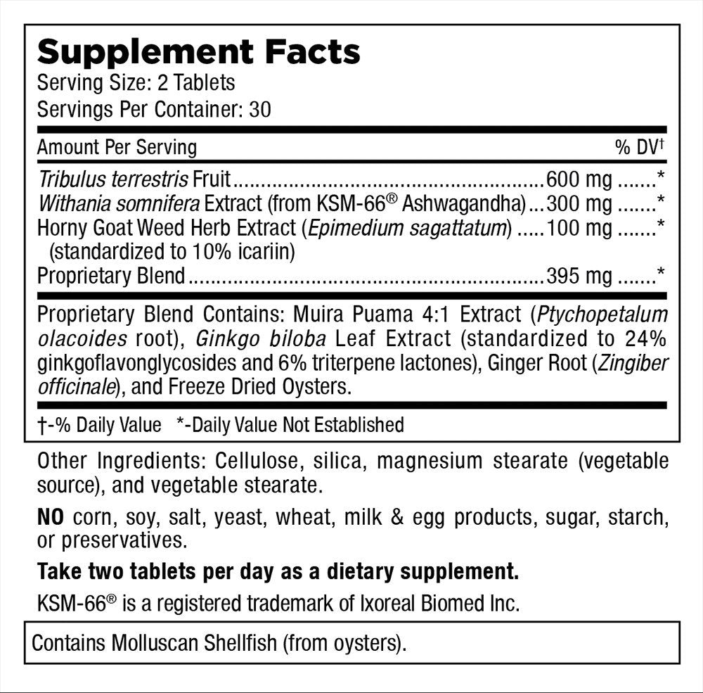 Mt. Angel Vitamins Maximum Male 60 Capsule