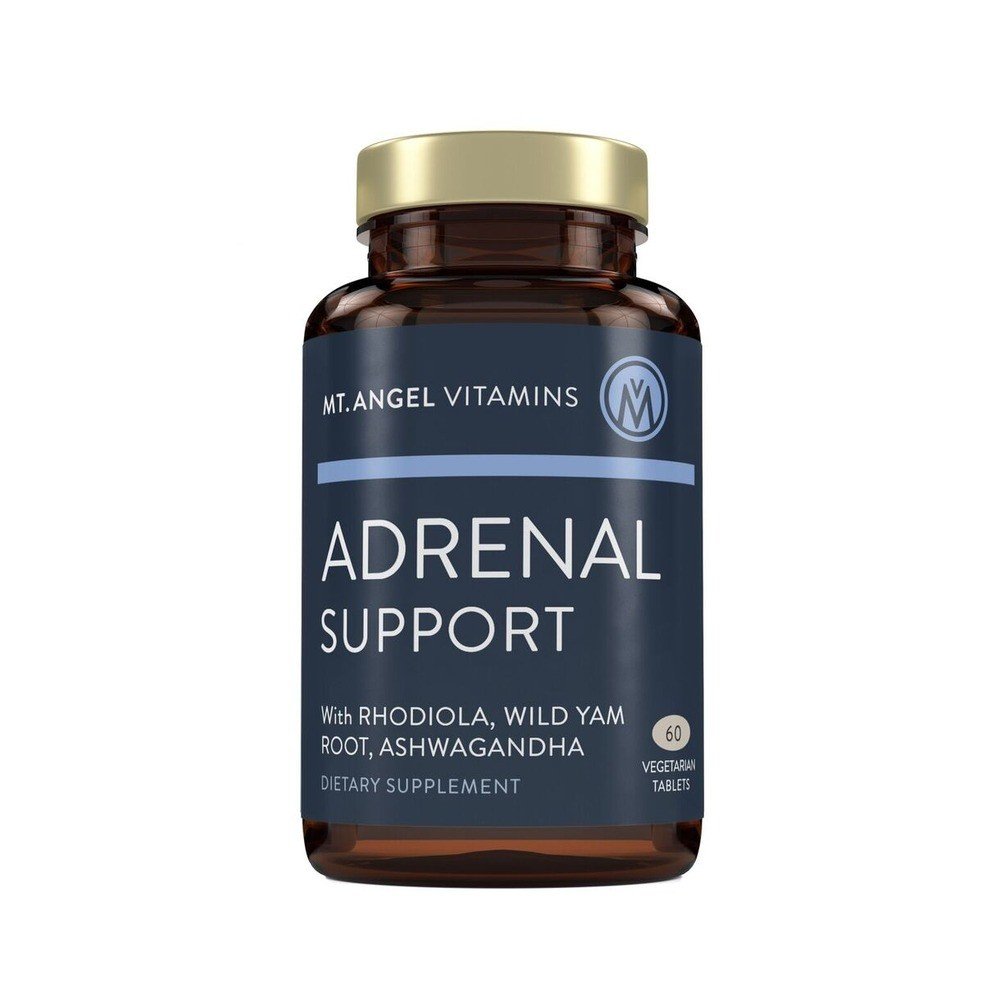 Mt. Angel Vitamins Adrenal Support 60 Vegetarian Tablet