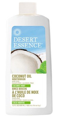 Desert Essence Coconut Oil Mouthwash 16 oz Liquid