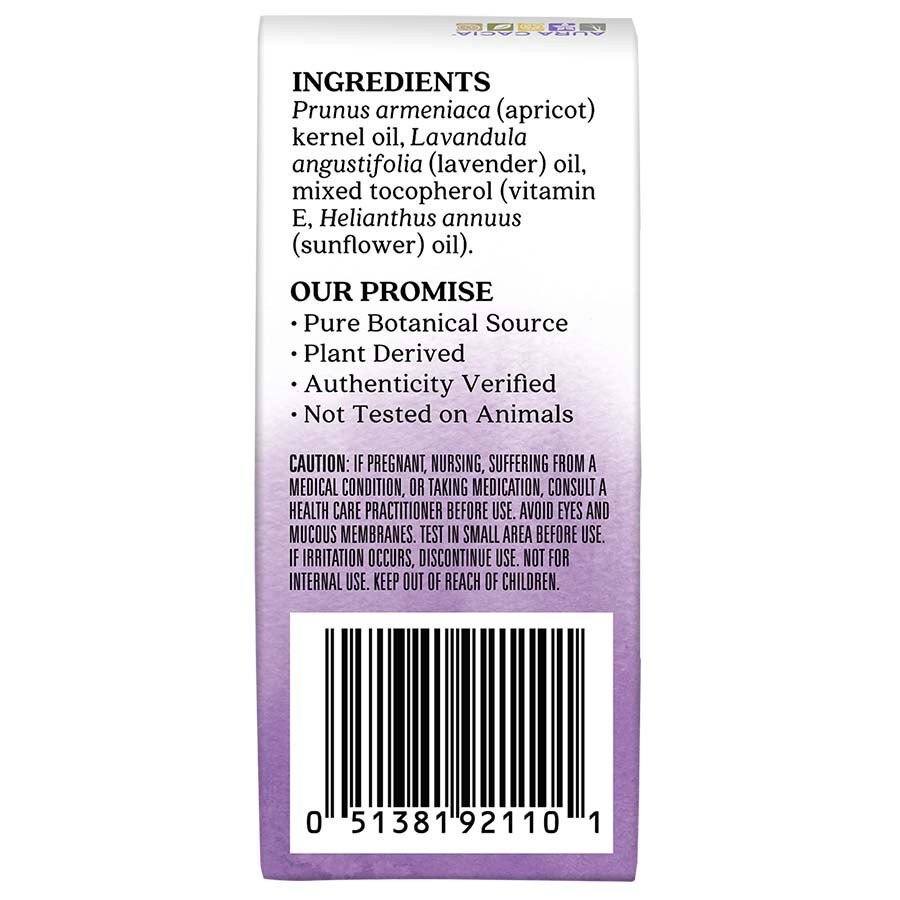 Aura Cacia Essential Oil Lavender Roll-On 0.31 oz Oil