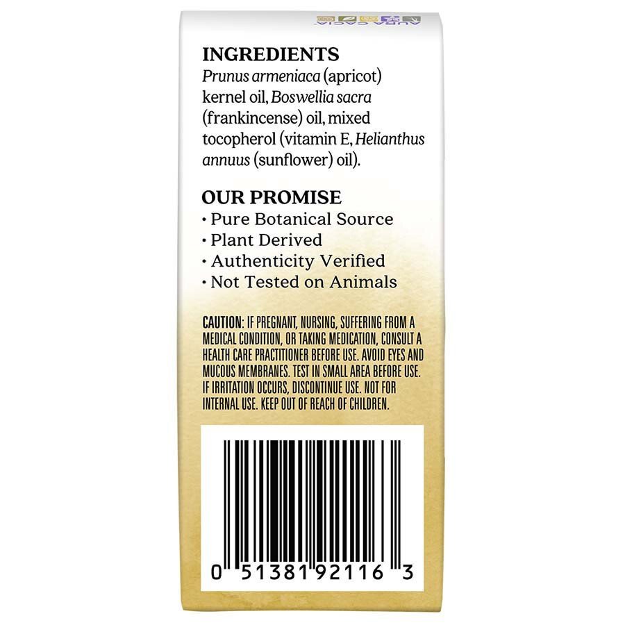 Aura Cacia Essential Oil Frankincense Roll-On 0.31 oz Oil