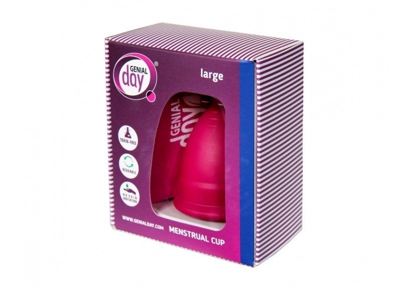 Genial Day Menstrual Cup Large 1 Box