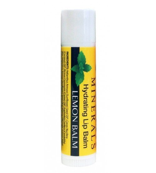 Zion Health Minerals Lip Balm Lemon Balm .15 oz Tube