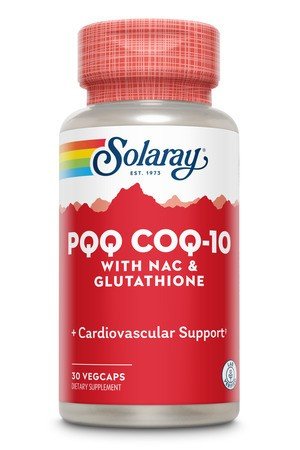 Solaray PQQ & CoQ-10 w/Gluthathione and NAC 30 VegCap