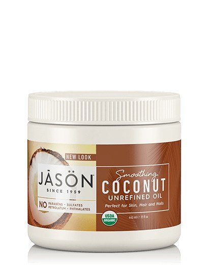 Jason Natural Cosmetics Smoothing Coconut Oil - USDA Organic 15 oz Liquid