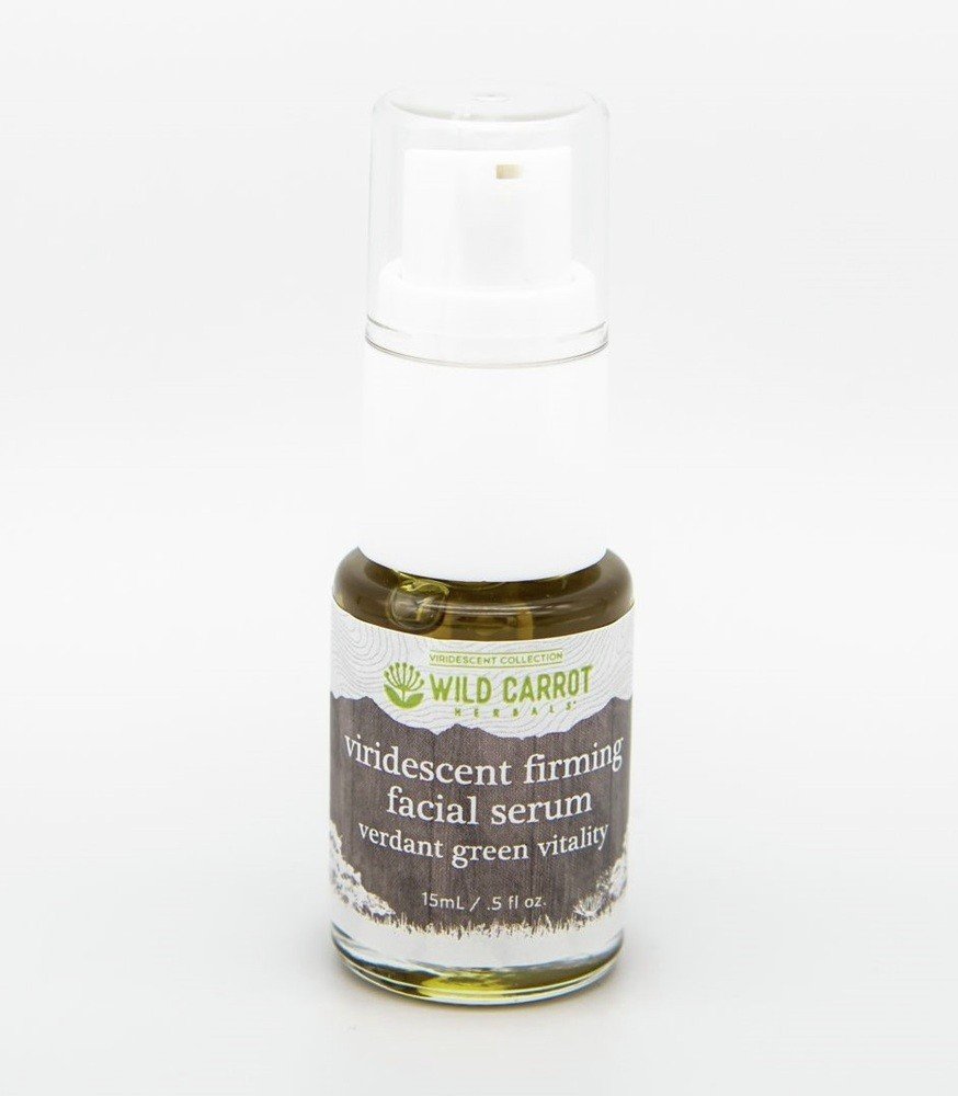 Wild Carrot Herbals Viridescent Facial Serum 15mL (.5 oz) Liquid