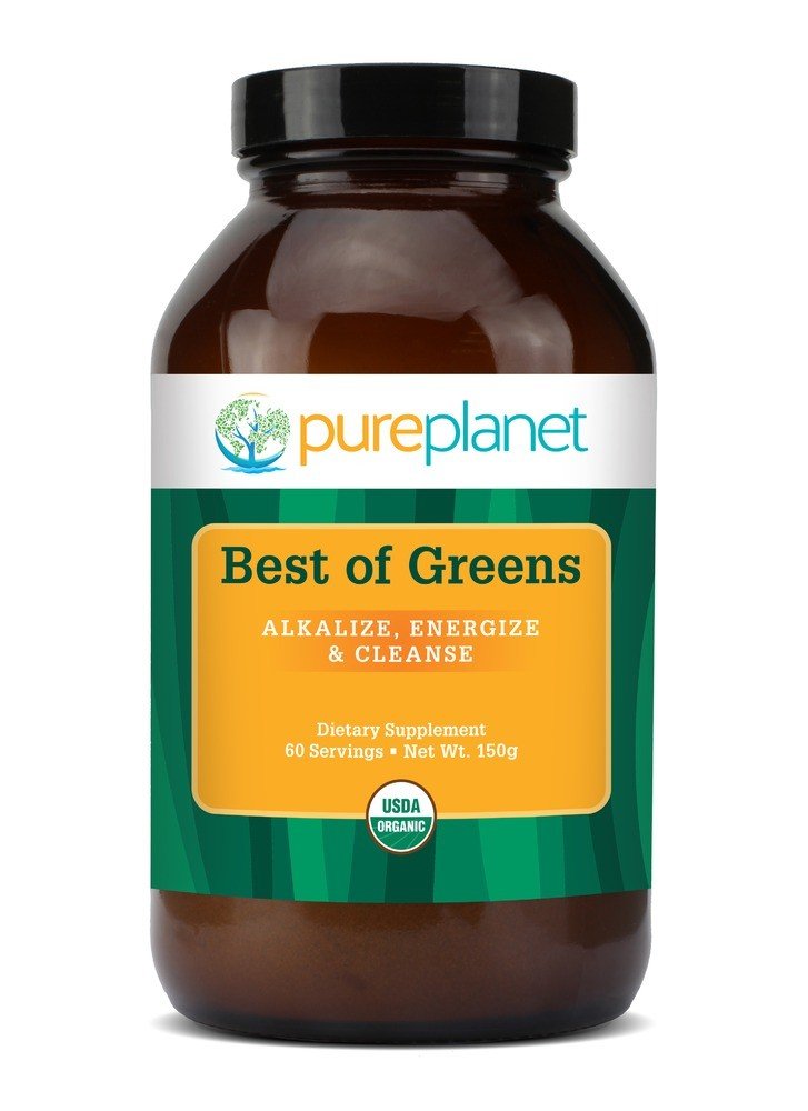 Pure Planet Products Best of Greens Organic 60 Servings 150g Powder
