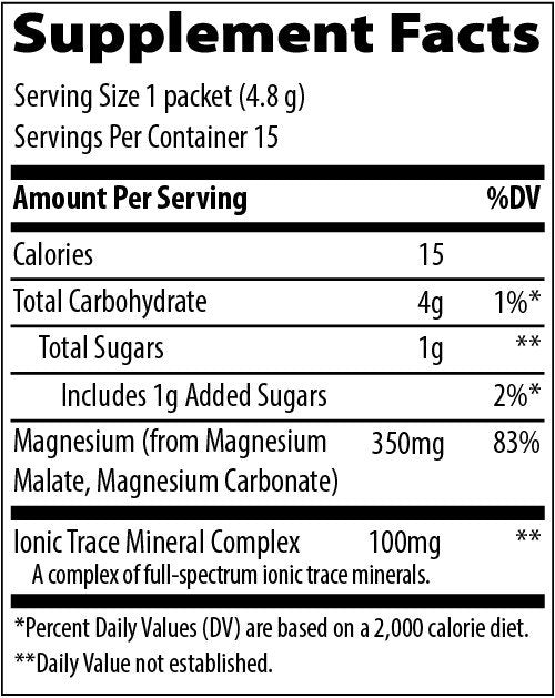 Trace Minerals To Go MAG PAK 15 Packets Box