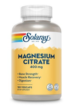 Solaray Magnesium Citrate 180 VegCap