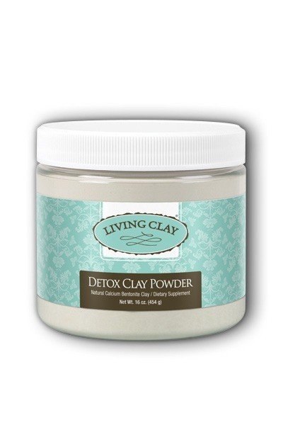 Living Clay Detox Clay Powder 16 oz Powder