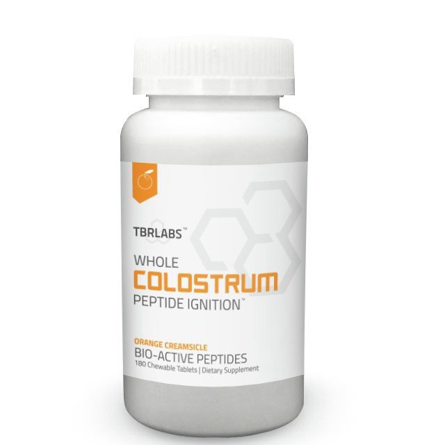 Total Body Research Labs (TBR Labs) Colostrum Orange Creamsicle 180 Chewable