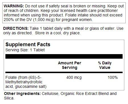 Kal Methyl Folate 90 Tablet