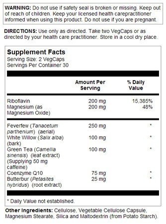 Natures Life MigraSoothe Quick-Caps 60 VegCap