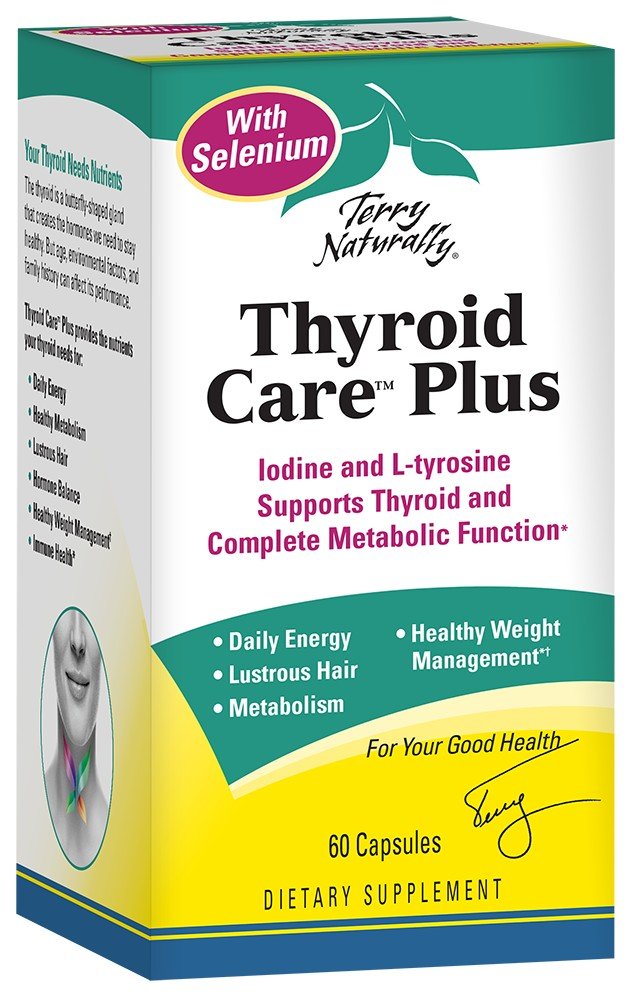 EuroPharma (Terry Naturally) Thyroid Care Plus 60 Capsule